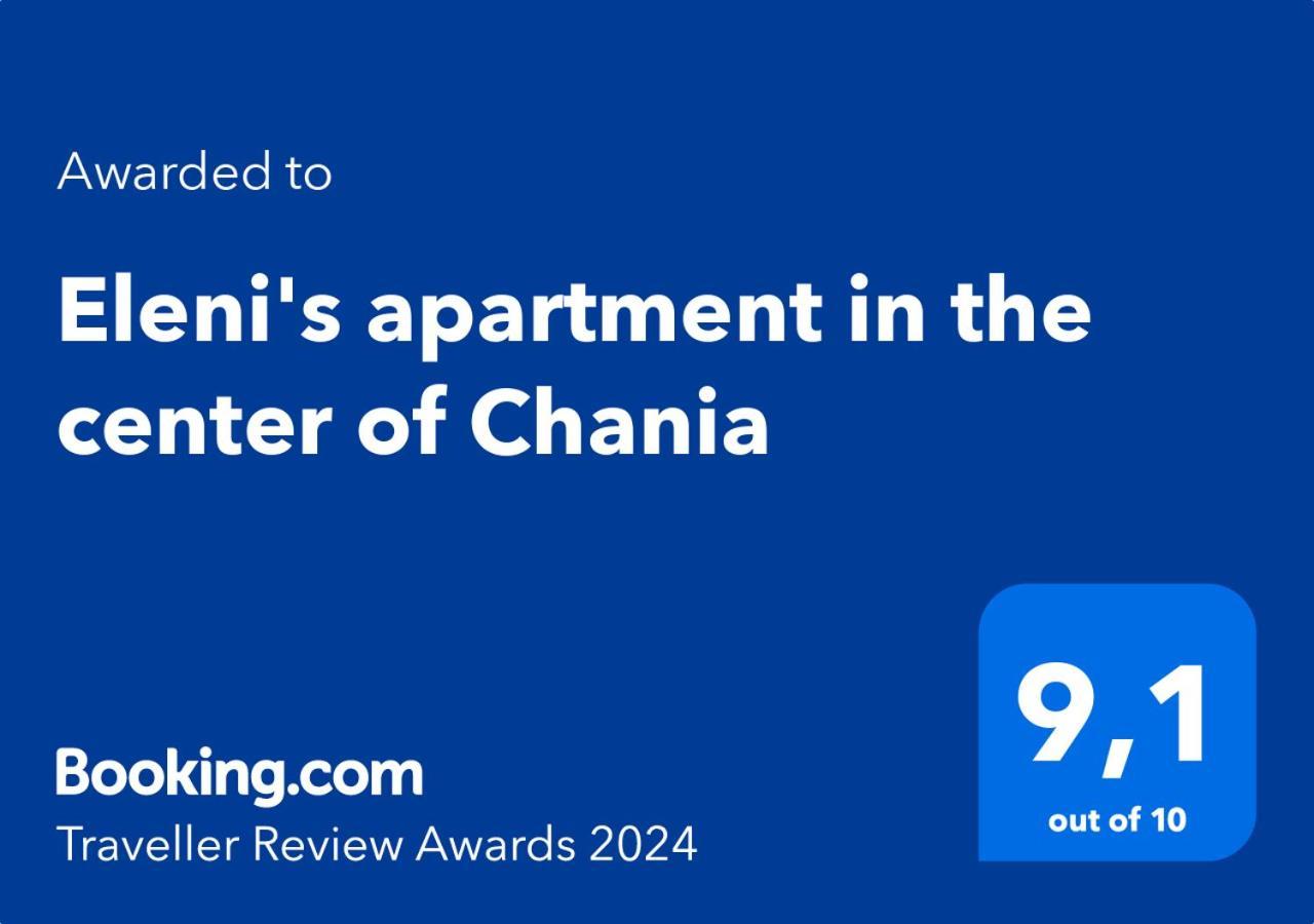 Eleni'S Apartment In The Center Of Chania Chrissi Akti Chania Exterior foto